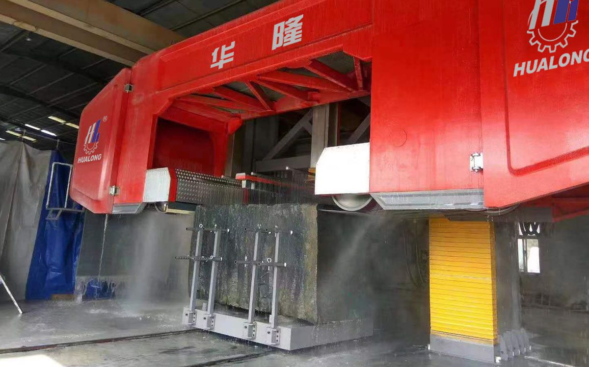 diamond wire saw cutting machine