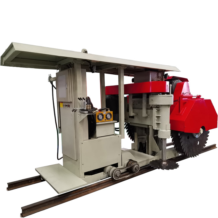 Hualong stone machinery HKSS-1400 Sandstone limestone Quarry brick Cutting Machine with horizontal vertical and lateral blades