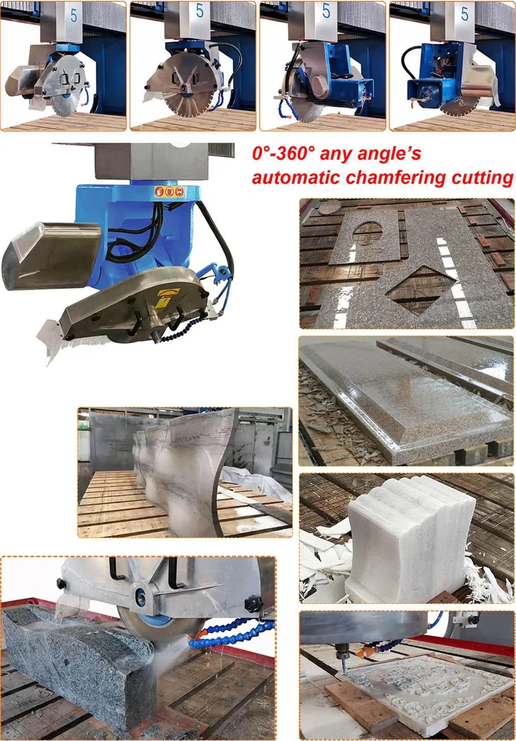 Automatic Marble Cutting Machine