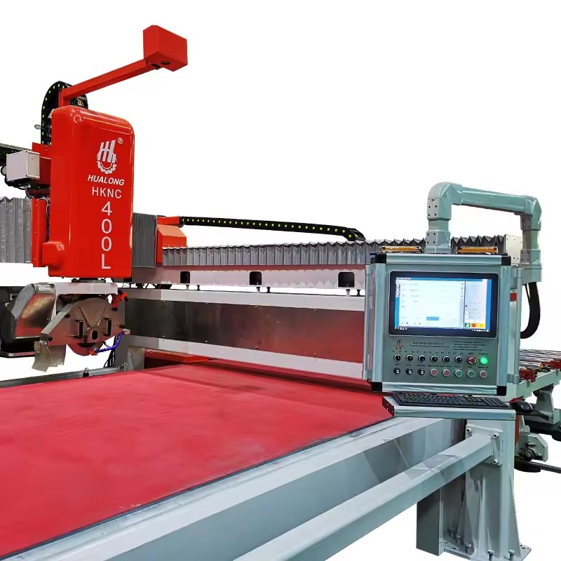 5 Axis CNC Bridge Saw Belt Production Line