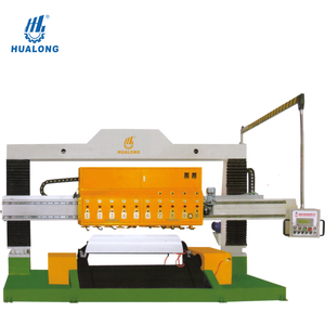 Hualong Stone Machinery Automatic Stone Arc Slab Polishing Machine for Ganite Marble Pillar HLPM-10 