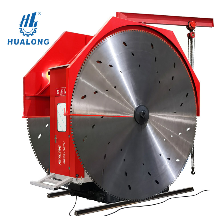 Stone Quarry Machine 2QYK series high efficiency natural blocks mining machine Hualong Machinery 